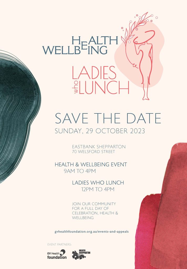 Ladies who lunch October 29th GV Health Foundation